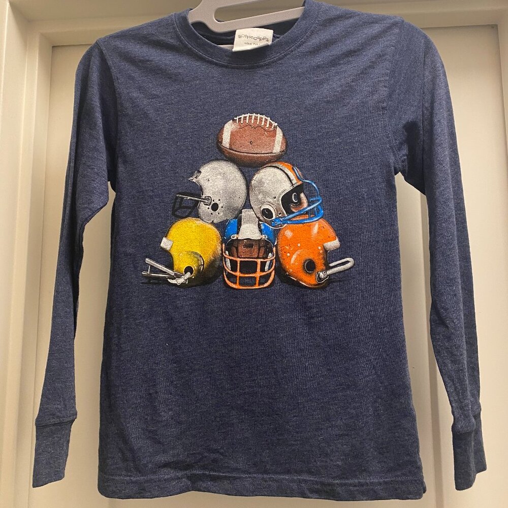 Blue Football Shirt